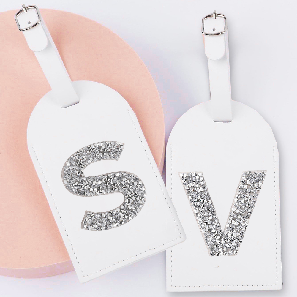 A-Z Rhinestone Monogram Leathe - Travel Accessories Logo review and price