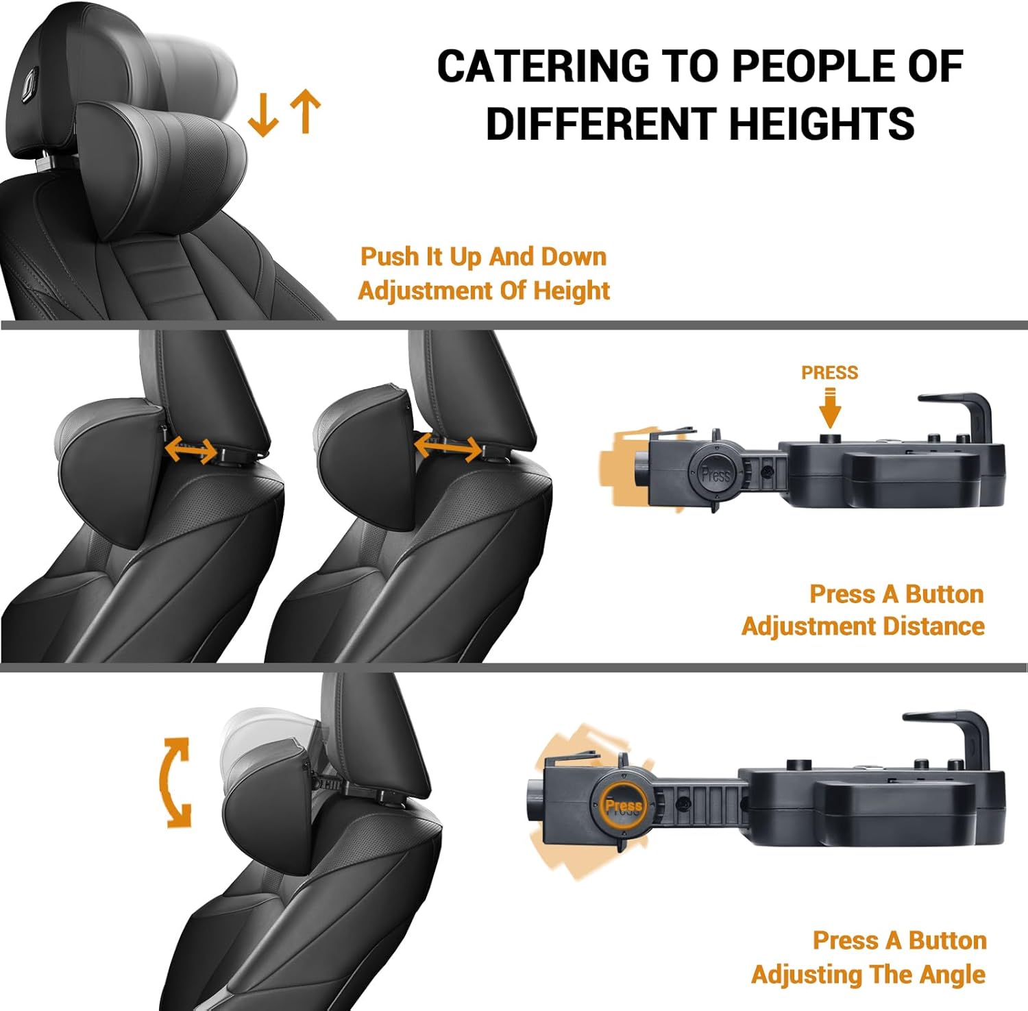 Ergonomic 3-Point Neck Support - Travel Accessories Pillow review and price