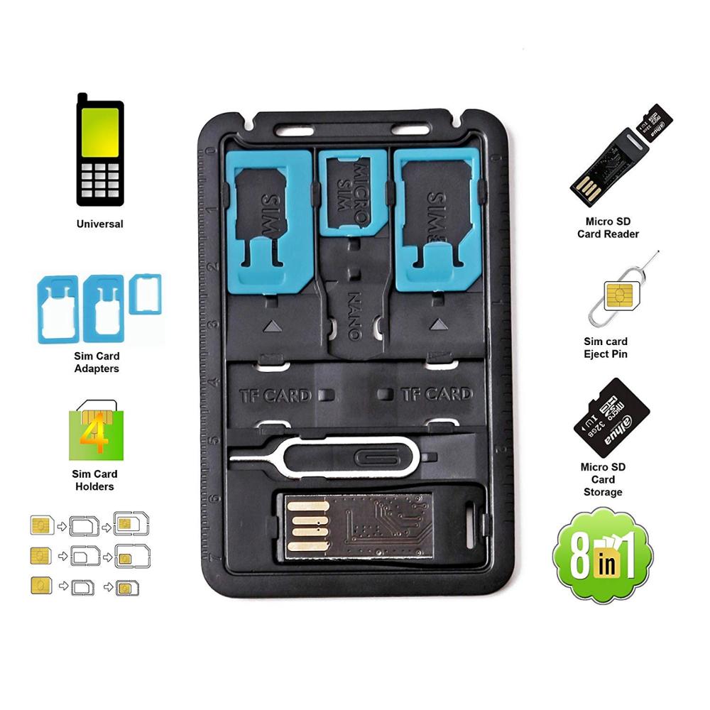 5 in 1 Universal Mini SIM Card - Sim Card Holder Case review and price