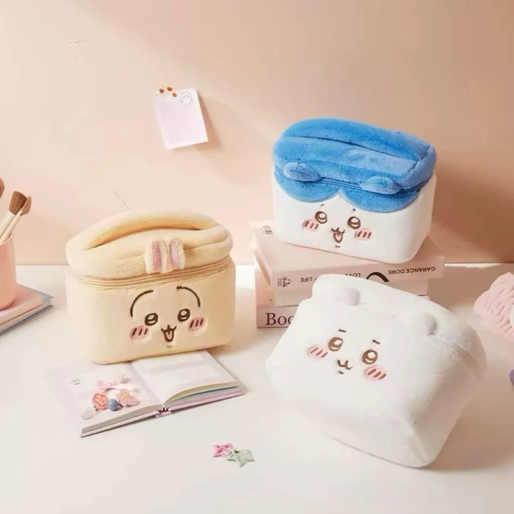 Chiikawa Plush Makeup Bag Larg - Travel Accessories Organiser review and price