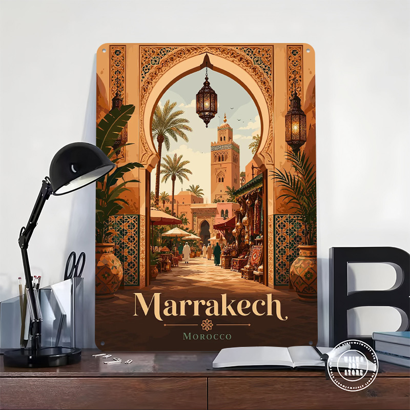 Marrakech Morocco Travel Metal - Travel Accessories For Europe review and price