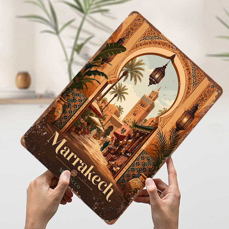 Marrakech Morocco Travel Metal - Travel Accessories For Europe review and price