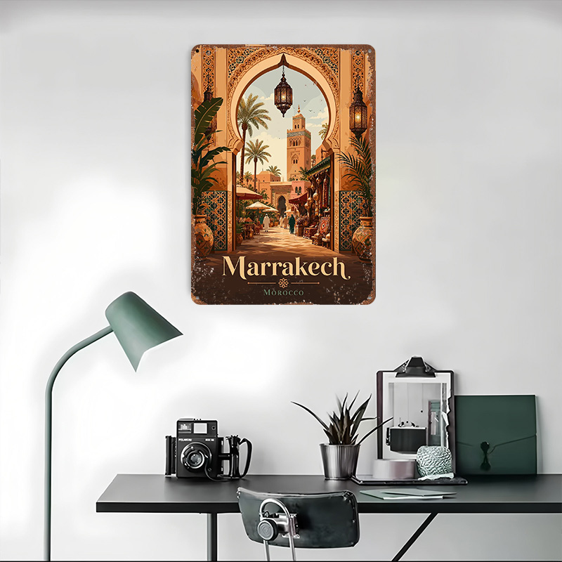Marrakech Morocco Travel Metal - Travel Accessories For Europe review and price