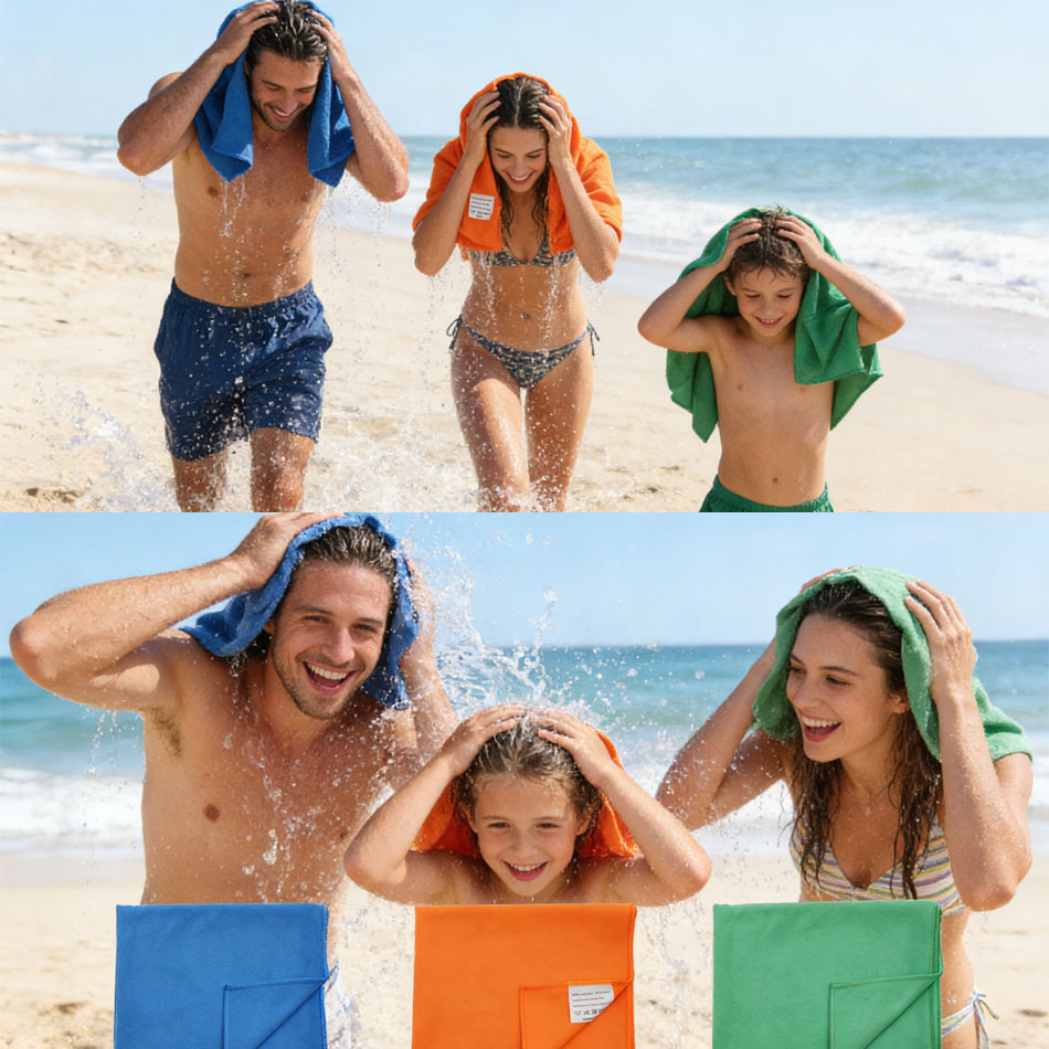 1PC Microfiber Beach Towel Qui - Travel Towel Quick Dry review and price