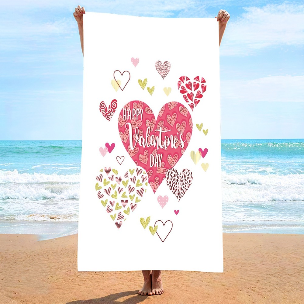 Heart Symbol Bath Towel 27x55i - Travel Towel Quick Dry review and price