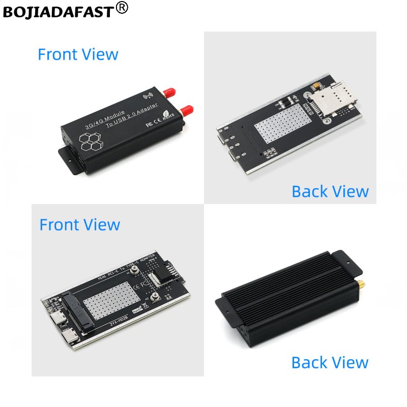USB 2.0 Type-A to Mini PCI-E M - Sim Card Holder Case review and price
