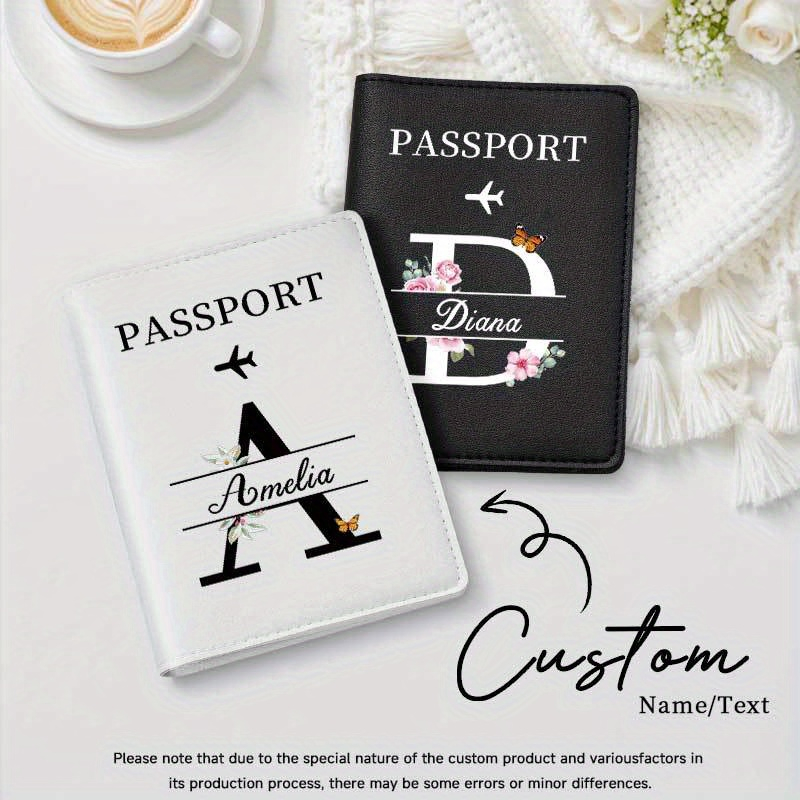 Personalized Brown Passport Ho - Travel Accessories Present review and price