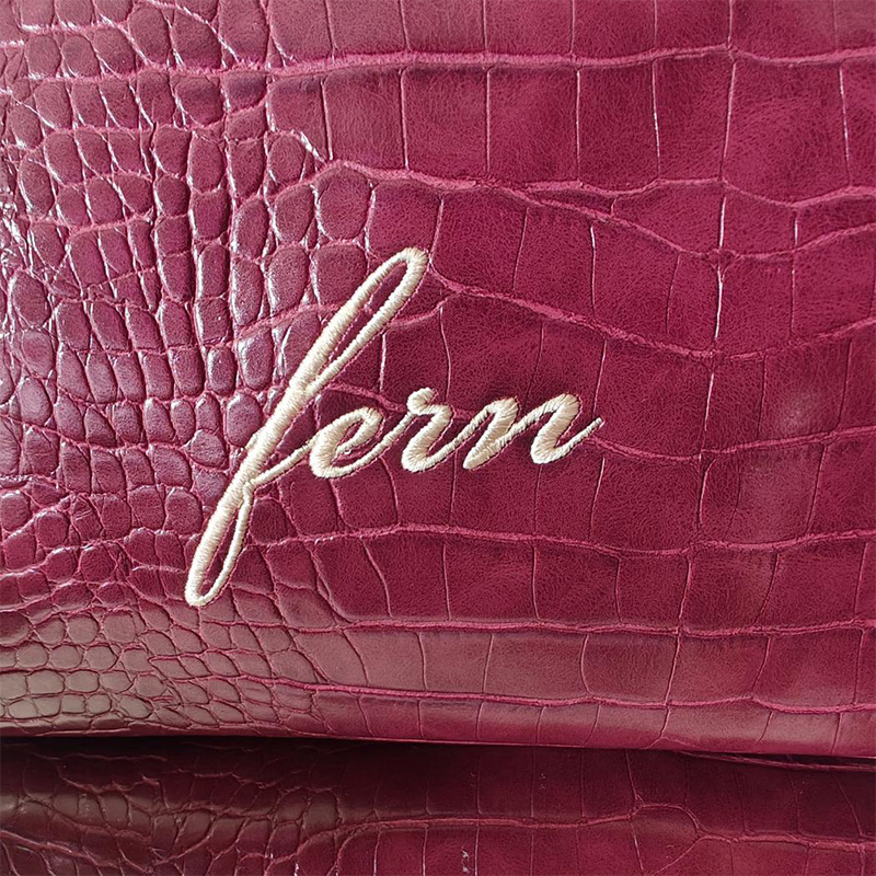 Embroidered Croc Makeup Bag Pe - Travel Accessories Present review and price