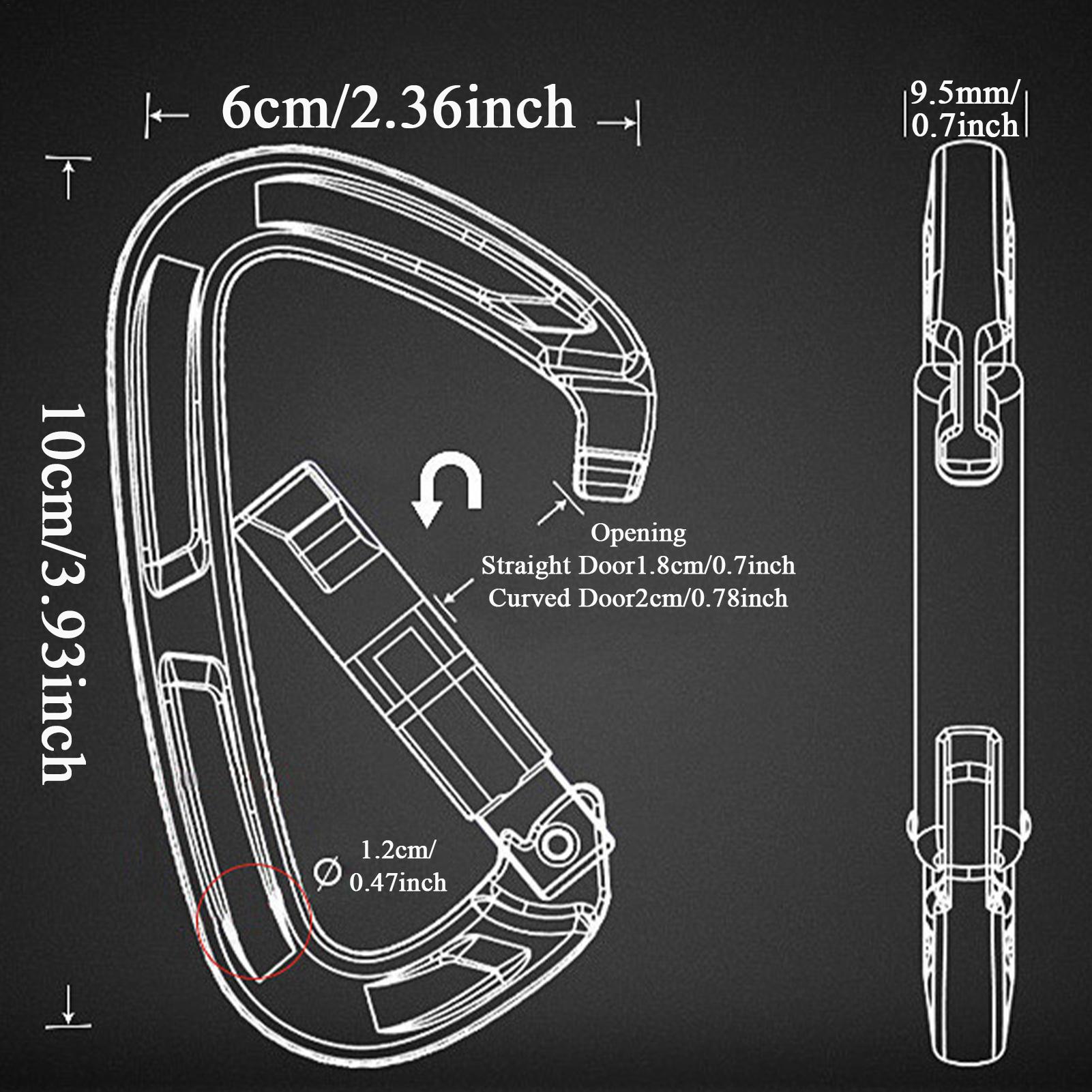 Quick Draw Carabiners Carabine - Travel Accessories Drawing review and price